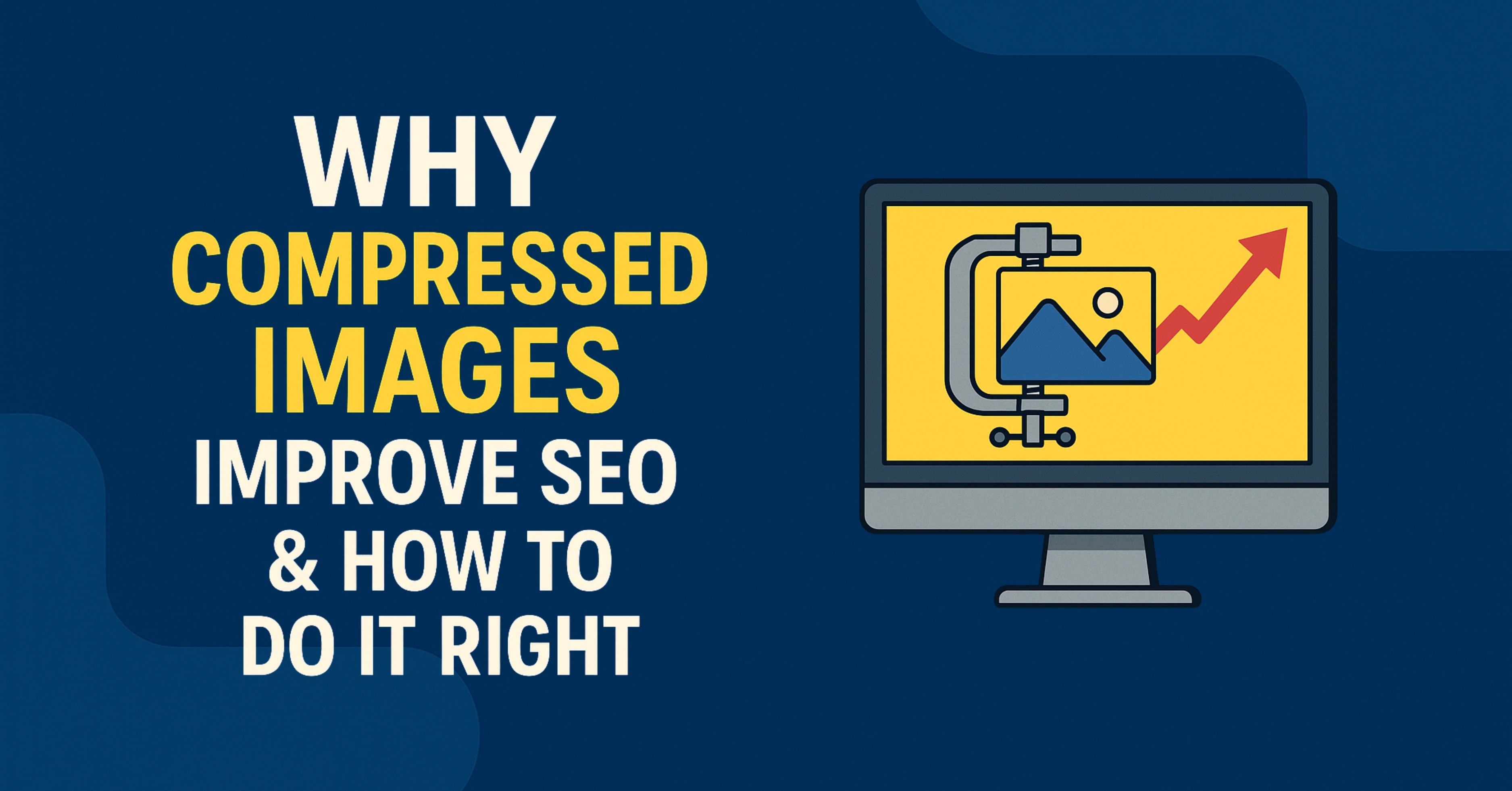 Comparison of image compression showing file size differences