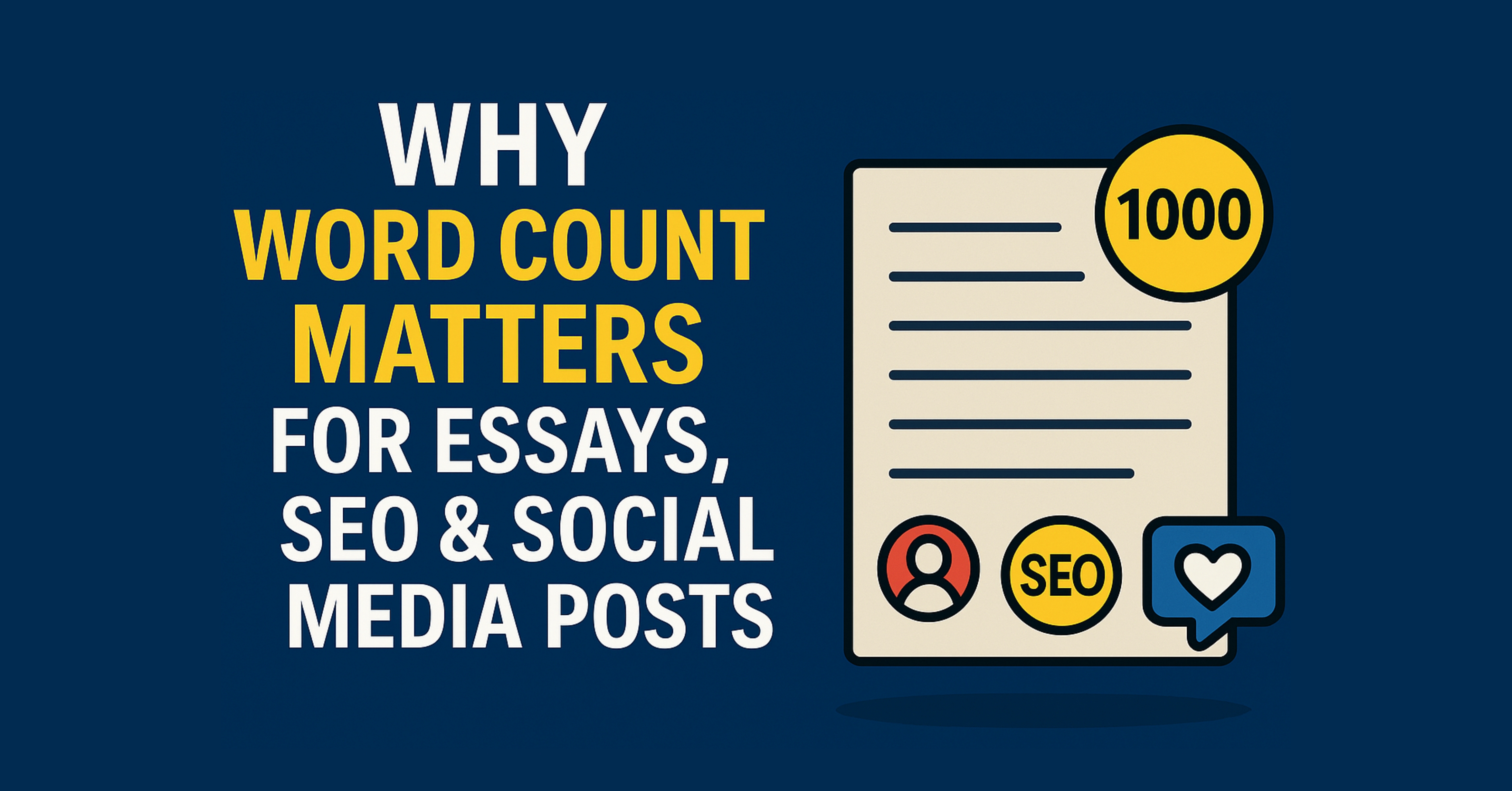 Word count matters for different content types